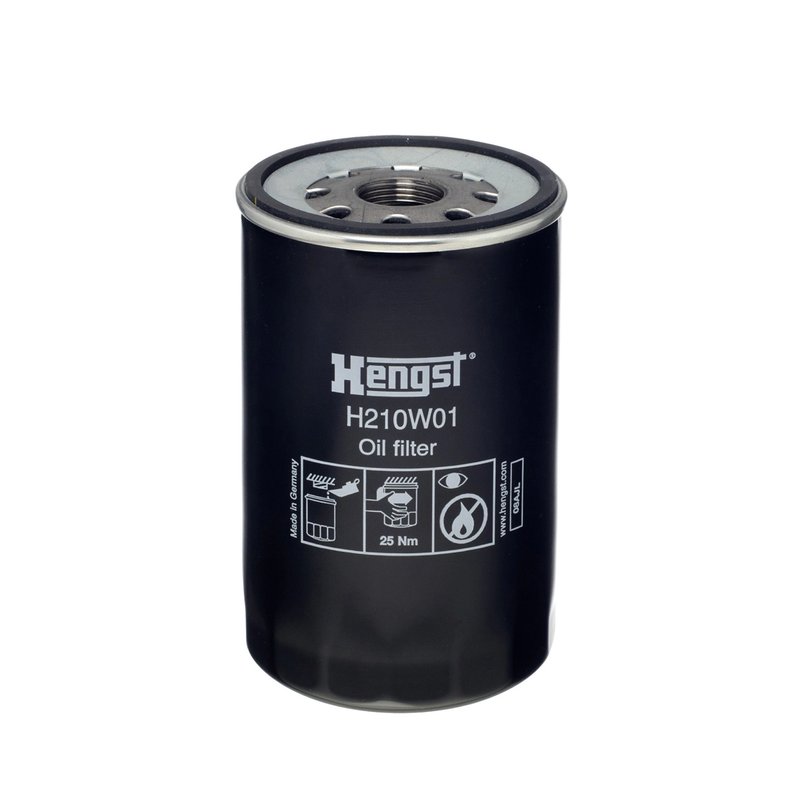 FILTRU ULEI HENGST FILTER H210W01 - Compatibil cu ASKAM, BREDAMENARINIBUS, ERF, MAN, NEOPLAN, OPTARE, OTOKAR, SOLARIS, VAN HOOL,
