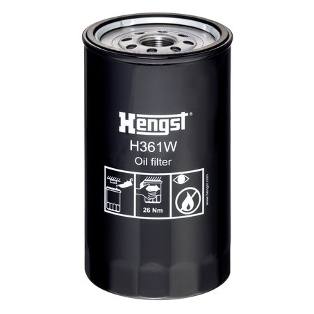FILTRU ULEI HENGST FILTER H361W - Piesa auto compatibila cu mai multe marci