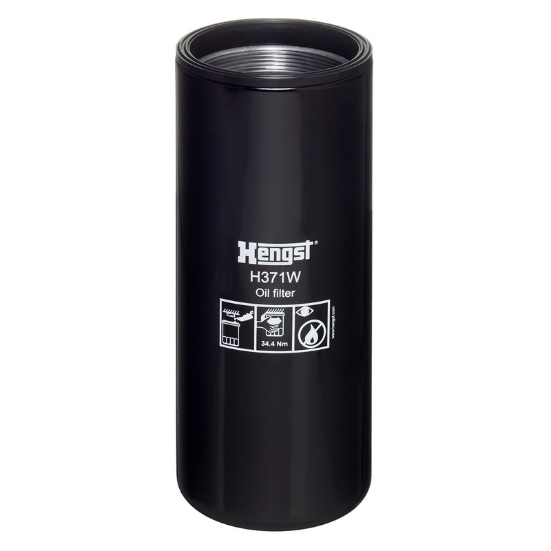 FILTRU ULEI HENGST FILTER H371W - Compatibil cu BMC, DAEWOO, ERF, FODEN TRUCKS, IVECO, KAMAZ, KENWORTH, TERBERG-BENSCHOP, WESTER