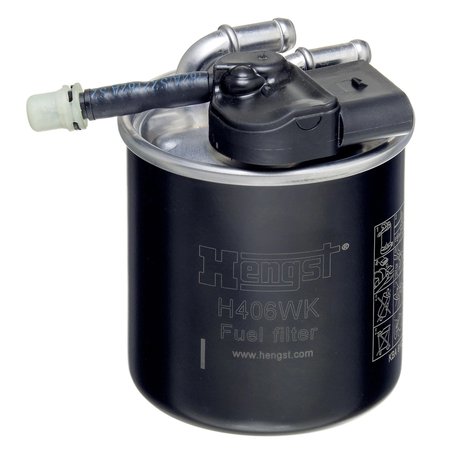 FILTRU COMBUSTIBIL HENGST FILTER H406WK - Compatibil cu MERCEDES-BENZ
