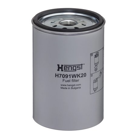 FILTRU COMBUSTIBIL HENGST FILTER H7091WK20 D677 - Compatibil cu VOLVO