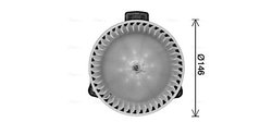 Ventilator habitaclu Ava Quality Cooling HD8318