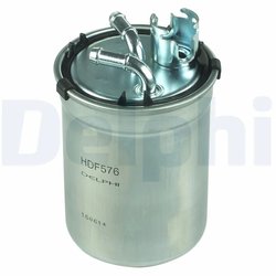 FILTRU COMBUSTIBIL DELPHI HDF576 - Compatibil cu SEAT, SKODA, VW