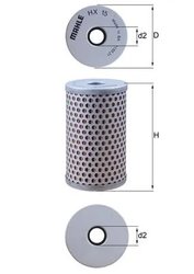 FILTRU HIDRAULIC SISTEM DIRECTIE MAHLE HX 15 - Compatibil cu AGRALE, ALFA ROMEO, ASKAM, ASTRA, AYATS, BERKHOF, BMC, BOVA, BREDAM
