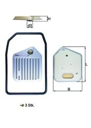 FILTRU HIDRAULIC CUTIE DE VITEZE AUTOMATA KNECHT HX 163KIT - Compatibil cu BMW