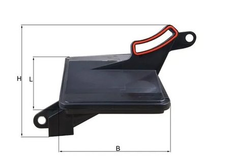 Filtru hidraulic cutie de viteze automata MAHLE HX 188