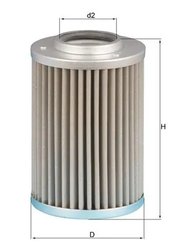 FILTRU HIDRAULIC CUTIE DE VITEZE AUTOMATA MAHLE HX 40 - Compatibil cu BMC, BOVA, DAF, FORD, GINAF, HEULIEZ, IRISBUS, IVECO, MAN,