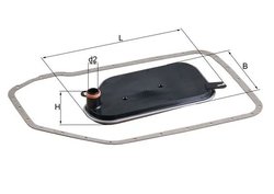 FILTRU HIDRAULIC CUTIE DE VITEZE AUTOMATA KNECHT HX 84D - Compatibil cu AUDI, PORSCHE, SKODA, VW