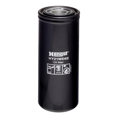 FILTRU HIDRAULIC CUTIE DE VITEZE AUTOMATA HENGST FILTER HY21WD02 - Compatibil cu DEUTZ-FAHR