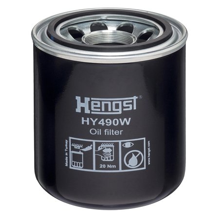 FILTRU SISTEM HIDRAULIC PRIMAR HENGST FILTER HY490W - Compatibil cu CASE IH, NEW HOLLAND