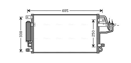 Radiator climatizare Ava Quality Cooling HY5156D