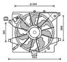 Ventilator radiator racire Ava Quality Cooling HY7563