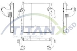 Intercooler TITANX IX119001