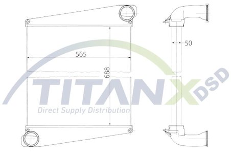 INTERCOOLER TITANX IX129003 - Compatibil cu VOLVO