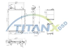Intercooler TITANX IX129006