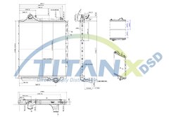 Intercooler TITANX IX129007