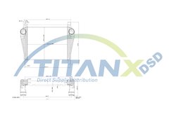 Intercooler TITANX IX159005