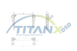 Intercooler TITANX IX159006