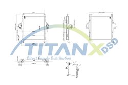 Intercooler TITANX IX159007