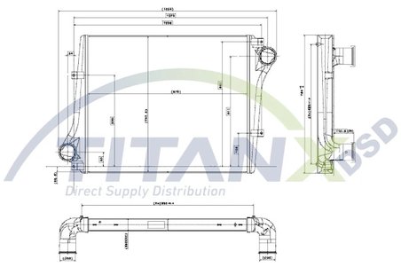 INTERCOOLER TITANX IX609003 - Compatibil cu VOLVO