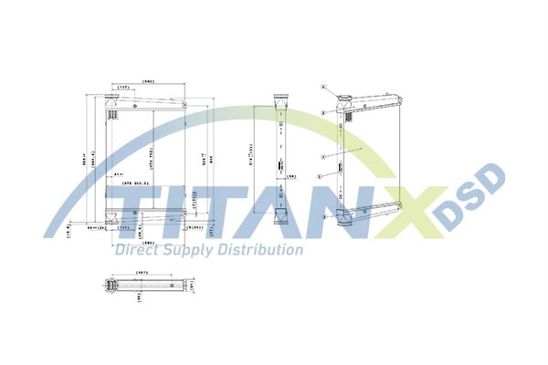 Intercooler TITANX IX609006