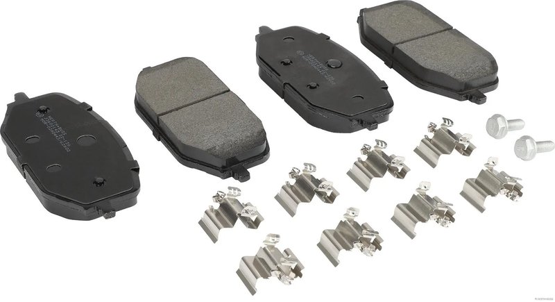 SET PLACUTE FRANA HERTH+BUSS JAKOPARTS J3602143 - Compatibil cu CITROEN, DS, OPEL, PEUGEOT, TOYOTA, VAUXHALL