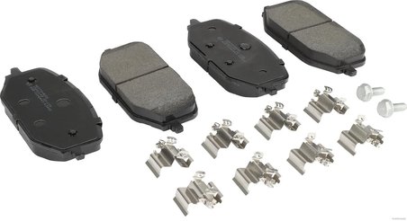 SET PLACUTE FRANA HERTH+BUSS JAKOPARTS J3602143 - Compatibil cu CITROEN, DS, OPEL, PEUGEOT, TOYOTA, VAUXHALL