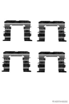Set accesorii placute frana Herth+Buss Jakoparts J3661029