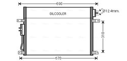 Radiator climatizare Ava Quality Cooling JEA5050
