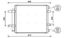 Radiator climatizare Ava Quality Cooling JR5053D