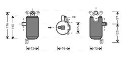 Uscator aer conditionat Ava Quality Cooling JRD021