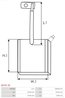 Perie electromotor AS-PL JSX31-32
