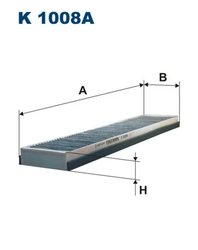 FILTRU AER HABITACLU FILTRON K 1008A - Compatibil cu FORD