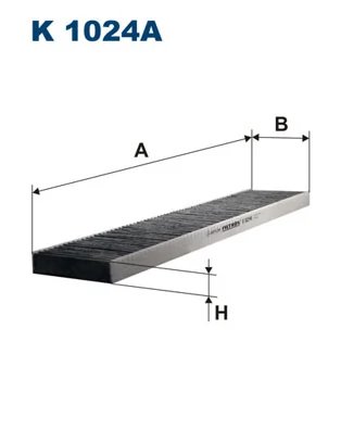 FILTRU AER HABITACLU FILTRON K 1024A - Compatibil cu FORD, SEAT, VW