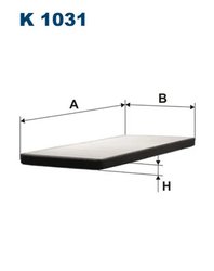 FILTRU AER HABITACLU FILTRON K 1031 - Compatibil cu ALPINA, BMW