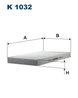 Filtru aer habitaclu Filtron K 1032