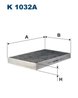 Filtru aer habitaclu Filtron K 1032A