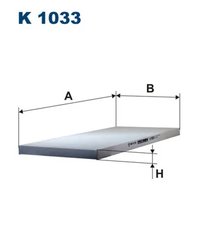 FILTRU AER HABITACLU FILTRON K 1033 - Compatibil cu ALFA ROMEO, FIAT, LANCIA