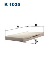 FILTRU AER HABITACLU FILTRON K 1035 - Compatibil cu ALFA ROMEO, FIAT, LANCIA