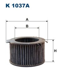 FILTRU AER HABITACLU FILTRON K 1037A - Compatibil cu VW
