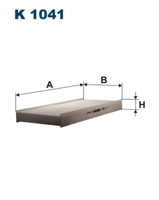 FILTRU AER HABITACLU FILTRON K 1041 - Compatibil cu ERF, MAN, MAZ-MAN, NEOPLAN, SCANIA, STEYR, OAF