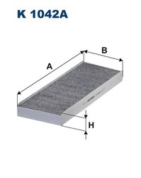 FILTRU AER HABITACLU FILTRON K 1042A - Compatibil cu MERCEDES-BENZ