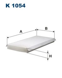 FILTRU AER HABITACLU FILTRON K 1054 - Compatibil cu FORD