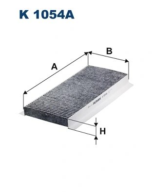 FILTRU AER HABITACLU FILTRON K 1054A - Compatibil cu FORD
