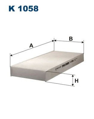 FILTRU AER HABITACLU FILTRON K 1058 - Compatibil cu RENAULT