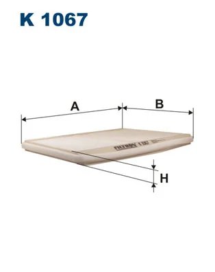 FILTRU AER HABITACLU FILTRON K 1067 - Compatibil cu RENAULT