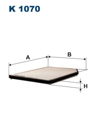 FILTRU AER HABITACLU FILTRON K 1070 - Compatibil cu RENAULT