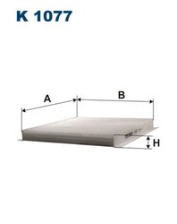 FILTRU AER HABITACLU FILTRON K 1077 - Compatibil cu SAAB