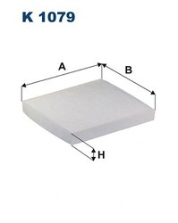 FILTRU AER HABITACLU FILTRON K 1079 - Compatibil cu AUDI, MERCEDES-BENZ, PUCH, SEAT, SKODA, VW