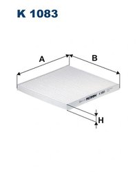 FILTRU AER HABITACLU FILTRON K 1083 - Compatibil cu GEELY, LEXUS, SUBARU, TOYOTA